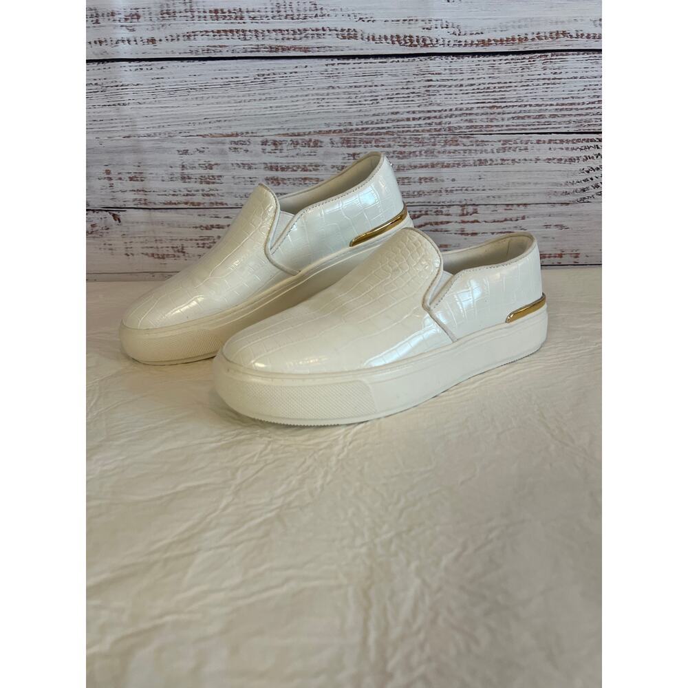 ALDO
Pounceer women's slip-on sneakers crocodile pattern White Size 7 1/2